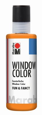 Marabu Window Color fun&fancy - Orange 013, 80 ml 04060 004 013