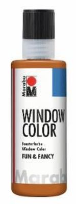 Marabu Window Color fun&fancy - Hellbraun 047, 80 ml 04060 004 047