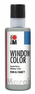Marabu Window Color fun&fancy - Silber 182, 80 ml 04060 004 182