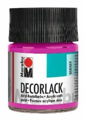 Marabu Decorlack Acryl - Magenta 014, 50 ml 11300 005 014