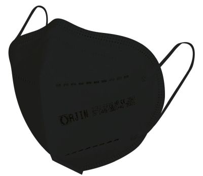 ORJIN Medizinische Gesichtsmaske FFP2 - schwarz 5002596