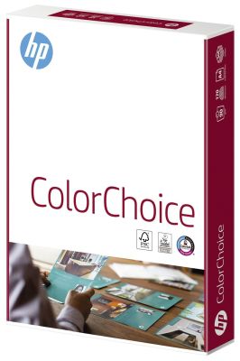 Hewlett Packard (HP) Color Choice Papier - A4, 90 g/qm, weiß, 500 Blatt CHP750
