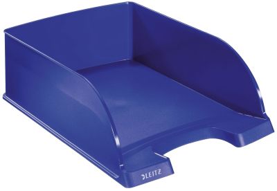 Leitz 5233 Briefkorb Jumbo Plus - A4, extra hoch, Polystrol, blau 5233-00-35