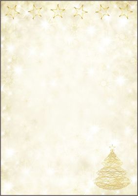 SIGEL Weihnachts-Motiv-Papier Graceful Christmas - A4, 90 g/qm, 100 Blatt DP083