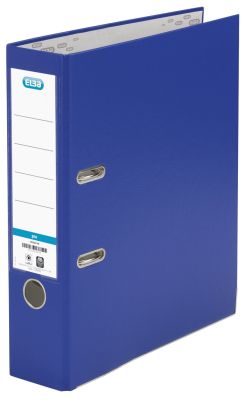 Elba Ordner smart Pro PP/Papier, mit auswechselbarem Rückenschild, Rückenbreite 8 cm, blau 100202148
