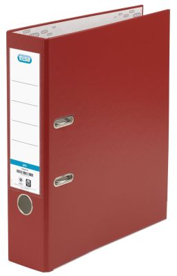 Elba Ordner smart Pro PP/Papier, mit auswechselbarem Rückenschild, Rückenbreite 8 cm, rot 100202156