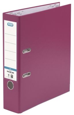 Elba Ordner smart Pro PP/Papier, mit auswechselbarem Rückenschild, Rückenbreite 8 cm, pink 100025941