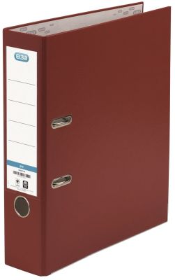 Elba Ordner smart Pro PP/Papier, mit auswechselbarem Rückenschild, Rückenbreite 8 cm, bordeaux 100025939