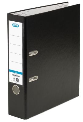 Elba Ordner smart Pro PP/Papier, mit auswechselbarem Rückenschild, Rückenbreite 8 cm, schwarz 100202154