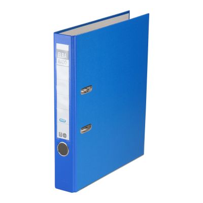 Elba Ordner rado brillant - Acrylat/Papier, A4, 50 mm, blau 100022605