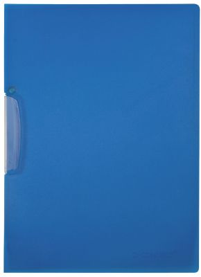 Q-Connect® Klemmmappe - blau, Fassungsvermögen bis 25 Blatt KF02134