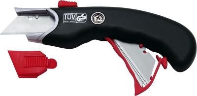 WEDO® Cutter Safety Profi - schwarz/rot, inkl. 5 Ersatzklingen 78815