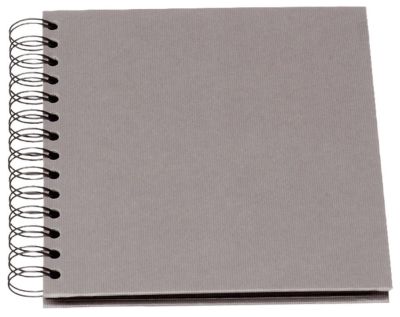 Rössler Papier Fotospiralbuch SOHO - 18 x 18 cm, 60 Seiten, taupe 1329452495