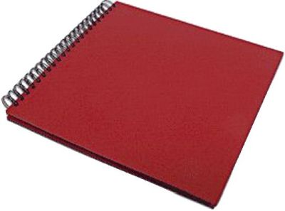 Rössler Papier Fotospiralbuch SOHO - 29 x 29 cm, 60 Seiten, rot 1329452367
