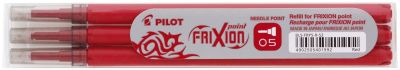 Pilot Tintenrollermine FriXion BLS-FRP5 - 0,3 mm, rot, 3er Pack BLS-FRP5-R-S3