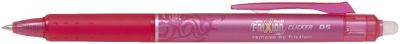 Pilot Tintenroller FriXion Clicker - 0,3 mm, pink, radierbar BLRT-FR5-P