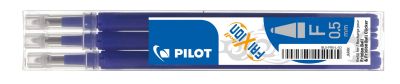 Pilot Tintenrollermine FriXion BLS-FR5 - 0,3 mm, blau, 3er Pack BLS-FR5-S3L