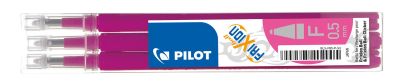 Pilot Tintenrollermine FriXion BLS-FR5 - 0,3 mm, pink, 3er Pack BLS-FR5-S3-P