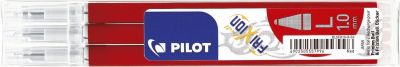 Pilot Tintenrollermine FriXion BLS-FR10 - 0,5 mm, rot, 3er Pack BLSFR10-R-S3-E