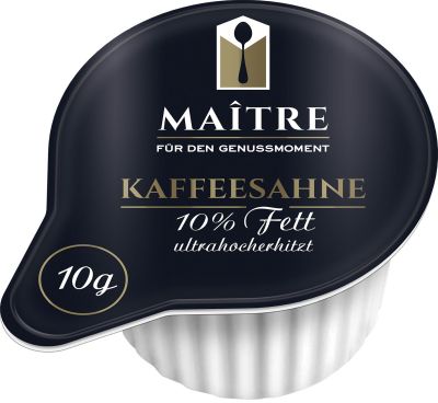 MAITRE Kaffeesahne 10% - 240 Portionen à 10 g 4051126001