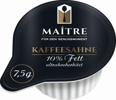 MAITRE Kaffeesahne 10% - 240 Portionen à 7,5 g 4051071002