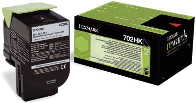 LEXMARK Original Lexmark Toner-Kit schwarz return program (0070C2HK0,070C2HK0,70C2HK0,702HK,NO702HK) 70C2HK0