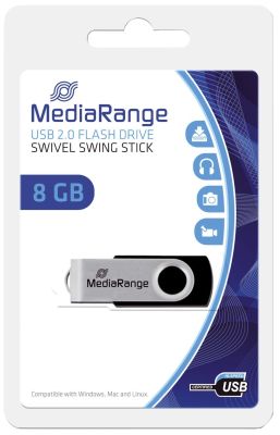 MediaRange USB Speicherstick 2.0 - 8 GB MR908