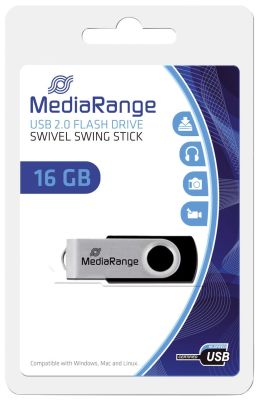 MediaRange USB Speicherstick 2.0 - 16 GB MR910