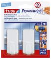 tesa® Powerstrips® Systemhaken - ablösbar, classic, Tragfähigkeit 2 kg, weiß 58010-00044-01