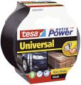tesa® Gewebeklebeband extra Power® Universal, 10 m x 50 mm, schwarz 56348-00001-05