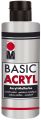 Marabu Basic Acryl - Metallic-Silber 782, 80 ml 12000 004 782