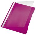 Leitz 4191 Schnellhefter - A4, langes Beschriftungsfeld, PVC, pink 4191-00-22