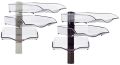 Novus® Belegefach CopySwinger III - anthrazit Schalenset, B4, 3 Stück, Kunststoff 720+3005+000