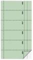 SIGEL Bonbuch - o. Kellner-Nr., 360 Abrisse, SD, hellgrün, 105x200 mm, 2 x 60 Blatt BO091