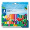 Staedtler® Plastilin-Knete Noris Club® 10 Farben im Kartonetui 8420C10