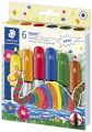 Staedtler® Gelmalstift Noris Club® - 6 Stück, sortiert, Basisfarben 2390 C6