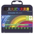 Schneider Faserschreiber Link-It, 8 Farben im Etui 50-192098