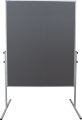 Franken X-tra!Line® Moderationstafel - 120 x 150 cm, grau/Filz, klappbar CC-UMTF-G12