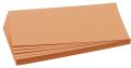 Franken Moderationskarte - Rechteck, 205 x 95 mm, orange, 500 Stück UMZ102005