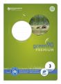 Staufen® green Heft - LIN3, A5, 16 Blatt, 90 g/qm, 14 Doppellinien 040780003