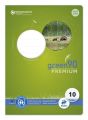 Staufen® green Heft LIN10 - A5, 16 Blatt, 90 g/qm, kariert mit Rand 040780010