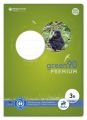 Staufen® green Heft LIN3R - A4, 16 Blatt, 90 g/qm, 21 Doppellinien mit Rand 040782333