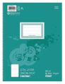 Ursus Basic Collegeblock - A4, 80 Blatt, 70 g/qm, 9mm liniert 04433010