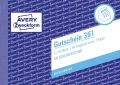 Avery Zweckform® 361 Gutschein, DIN A6 quer, fälschungssicher, 2 x 50 Blatt, weiß, gelb 361