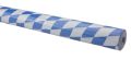 Werola Damast-Tischtuchpapier-Rolle - 1,00 m x 10 m, Raute, blau-weiß 2025