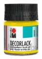 Marabu Decorlack Acryl - Gelb 019, 50 ml 11300 005 019