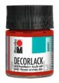 Marabu Decorlack Acryl - Kirschrot 031, 50 ml 11300 005 031