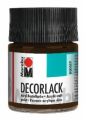 Marabu Decorlack Acryl - Dunkelbraun 045, 50 ml 11300 005 045