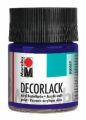 Marabu Decorlack Acryl - Violett dunkel 051, 50 ml 11300 005 051