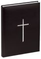 Pagna® Kondolenzbuch mit Kreuz - schwarz, 120 Blatt 30913-01